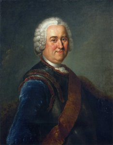 James Keith tábornagy portréja alkotó: Antoine Pesne