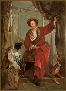Friedrich Ernst von Knyphausen portréja (1678-1731) alkotó: Antoine Pesne
