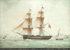 A Menyét Marseille-be érkezik, 1823. szeptember 9.