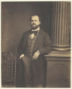 Cím nélkül (Man Standing, en Face) alkotó: Antoine Samuel Adam Salomon