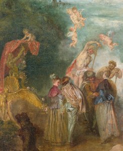 Zarándoklat Cithera szigetén (1717) alkotó: Jean Antoine Watteau