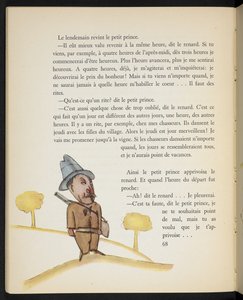 Vadász, illusztráció Antoine de Saint-Exupéry "Le Petit Prince" című művéből.