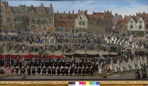 Sablon lányok körmenete Brüsszelben, 1635 körül