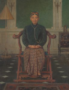Pangeran Ario Soejono portréja, a londoni háborús kabinet tárca nélküli minisztere alkotó: Anton Abraham van Anrooy