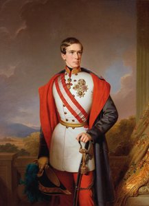 I. Ferenc József osztrák császár portréja, 1849.