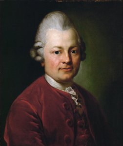Gotthold Ephraim Lessing, német költő (olaj, vászon) alkotó: Anton Graff