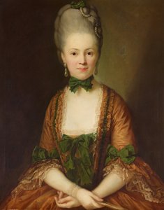 Henriette von Carlowitz portréja alkotó: Anton Graff