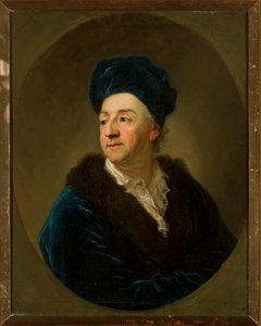 Johann Nepomuk Schaffgotsch (1713-1775) portréja köntösben alkotó: Anton Graff