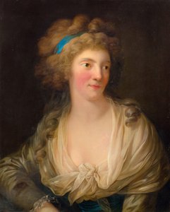 Frederica Charlotte porosz hercegnő 1767-1820, York és Albany hercegnője. alkotó: Anton Graff