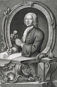 Georg Dionysius Ehret (1710-70) portréja, Johann Jakob Haid (1704-67) metszete alkotó: Anton Heckel