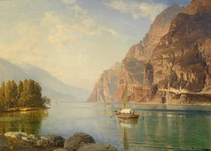 Német: Játék a Comói-tónál alkotó: Anton Hlavacek