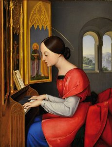 Szent Cecília alkotó: Anton Josef Dräger