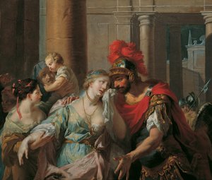 Hector búcsúja Andromache-tól