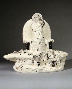 Madonna, a Wiener Keramik által készített alkotó: Anton Klieber