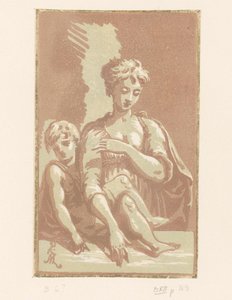 Mária Krisztus gyermekével alkotó: Anton Maria I Zanetti