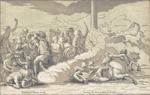 Az izraeliták a Vörös-tengeren átkelve kb. 1740.