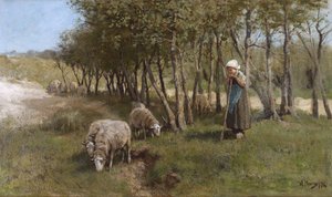 Dekkers dűne, Anton Mauve által alkotó: Anton Mauve