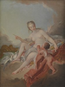Vénusz és Ámor alkotó: Anton Muller