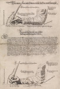 Schreibkunst Az írás művészete, 1601, 1631. alkotó: Anton Neudörffer