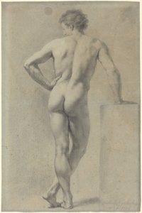 Férfi akt tanulmány alkotó: Anton Raphael Mengs