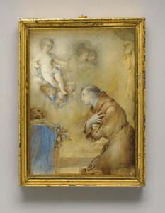 Páduai Szent Antal látomása alkotó: Anton Raphael Mengs