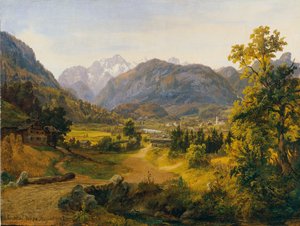 Az Unken-völgy Salzburgban