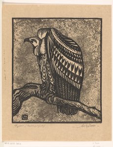 Gier (eredeti cím az objektumon) alkotó: Anton Vincent Emanuel Pohl (signed by artist)