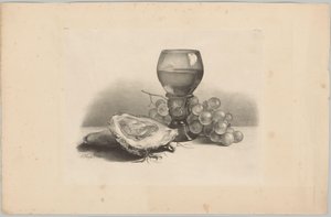 Csendélet üveggel, osztrigával és szőlővel Flower and Fruit Studies (...) 3. epizód (sorozat címe)