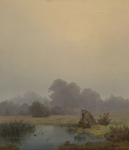 őszi reggel alkotó: Anton Zwengauer