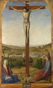 Megfeszített Krisztus, 1475 alkotó: Antonello da Messina