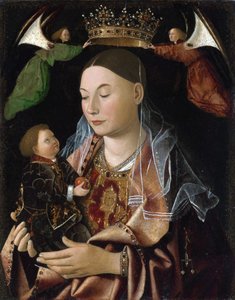 A Szűzanya és gyermeke alkotó: Antonello da Messina