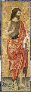 Keresztelő János, 1500 körül (tempera nyárfán) alkotó: Antoniazzo Romano