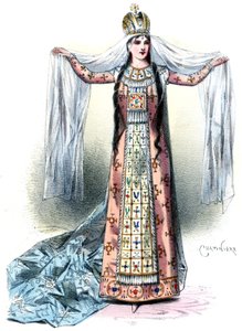 Massenet - Esclarmonde - Sibyl Sanderson, Esclarmonde szerepe, prológus 1. tabló - Antonin-Marie Chatinière, 1889