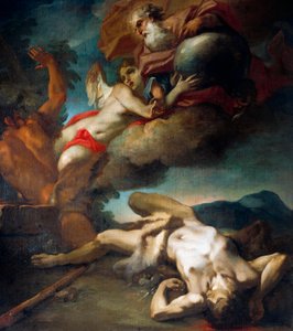 Ábel lelke a mennybe száll, Antonio Balestra (1666-1740) (olaj, vászon)