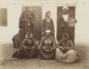 Arab táncosok, Egyiptom alkotó: Antonio Beato