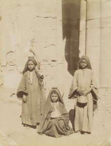 Arab lányok vizet hordozó, Egyiptom