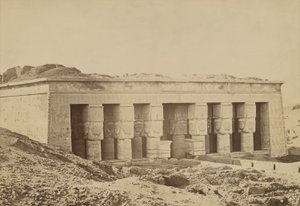 Dendera: Fa?ade alkotó: Antonio Beato