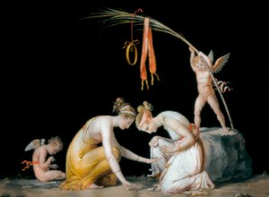 Astragals játékosok alkotó: Antonio Canova