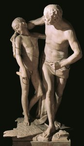 Antonio Canova (1757-1822) Daedalus és Icarus márványszobra, 220 cm magas alkotó: Antonio Canova
