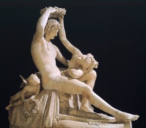 Antonio Canova (1757-1822) szerelmet koronázó Vénusz, gipszmodell alkotó: Antonio Canova