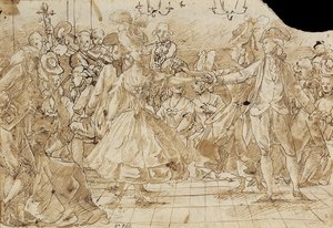 Menüett, c. 1780 alkotó: Antonio Casanovas Torrents