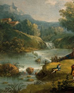 Tavasz, Antonio Diziani (1737-1797), festmény. Részlet.