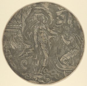 Circe italt ad Ulysses társainak, 1540-45. alkotó: Antonio Fantuzzi