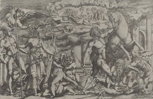 Verseny Neptunusz és Athéné között, 1540-45.