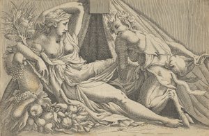 Jupiter és Antiope, 1540-45.
