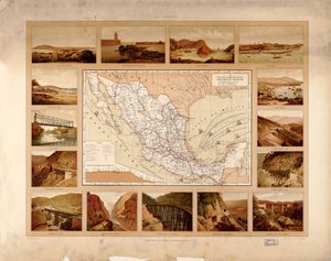 A Mexikói Egyesült Államok festői és történelmi atlasza. LOC 2008621671-7