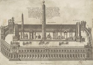 A Circus Maximus nagyon pontos leírása alkotó: Antonio Lafreri
