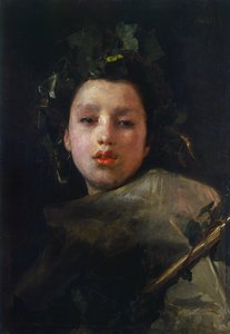 Bacchus fiúként alkotó: Antonio Mancini