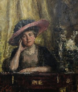 Lady Phillips, 1909. alkotó: Antonio Mancini