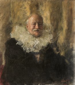Önarckép. alkotó: Antonio Mancini